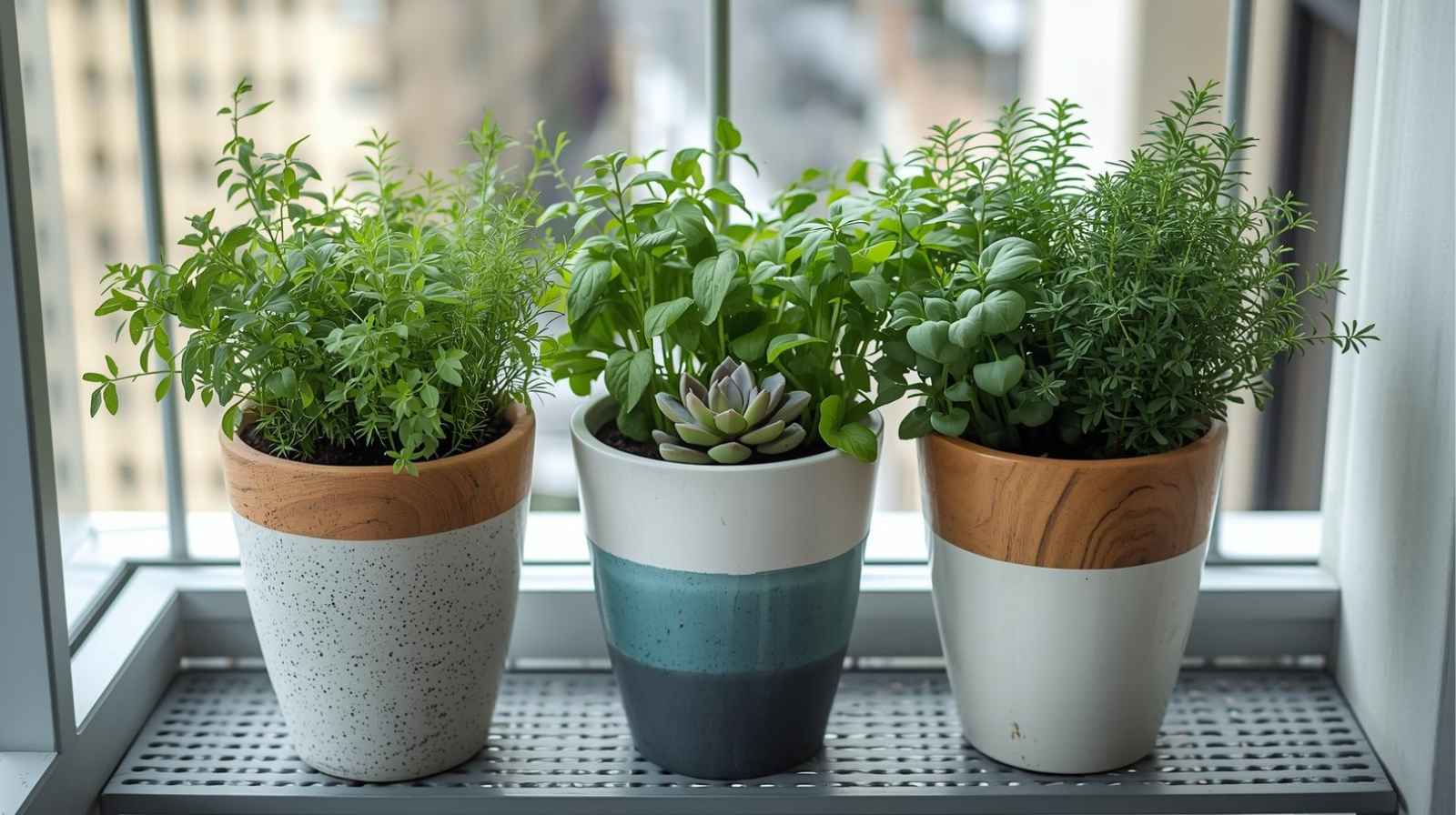How to start a Balcony Garden with just 3 pots